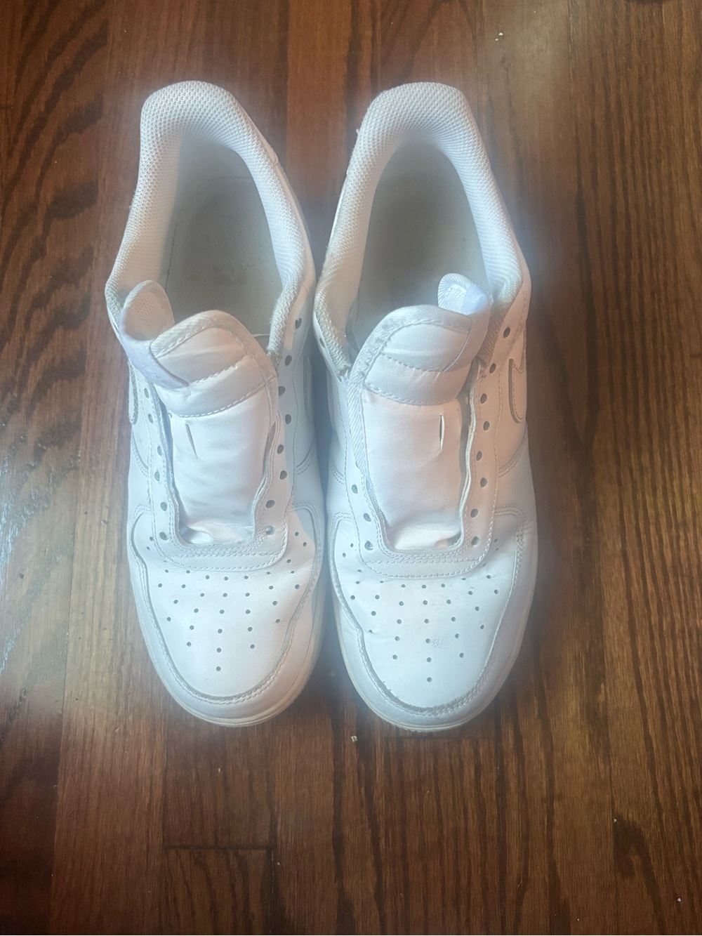 White Air Force Ones